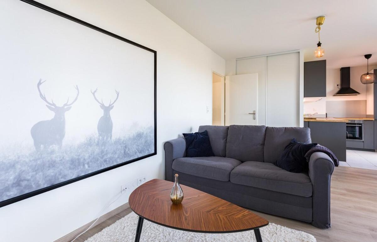Le Rio, Appartement Avec Terrasse & Parking Rennes Eksteriør billede